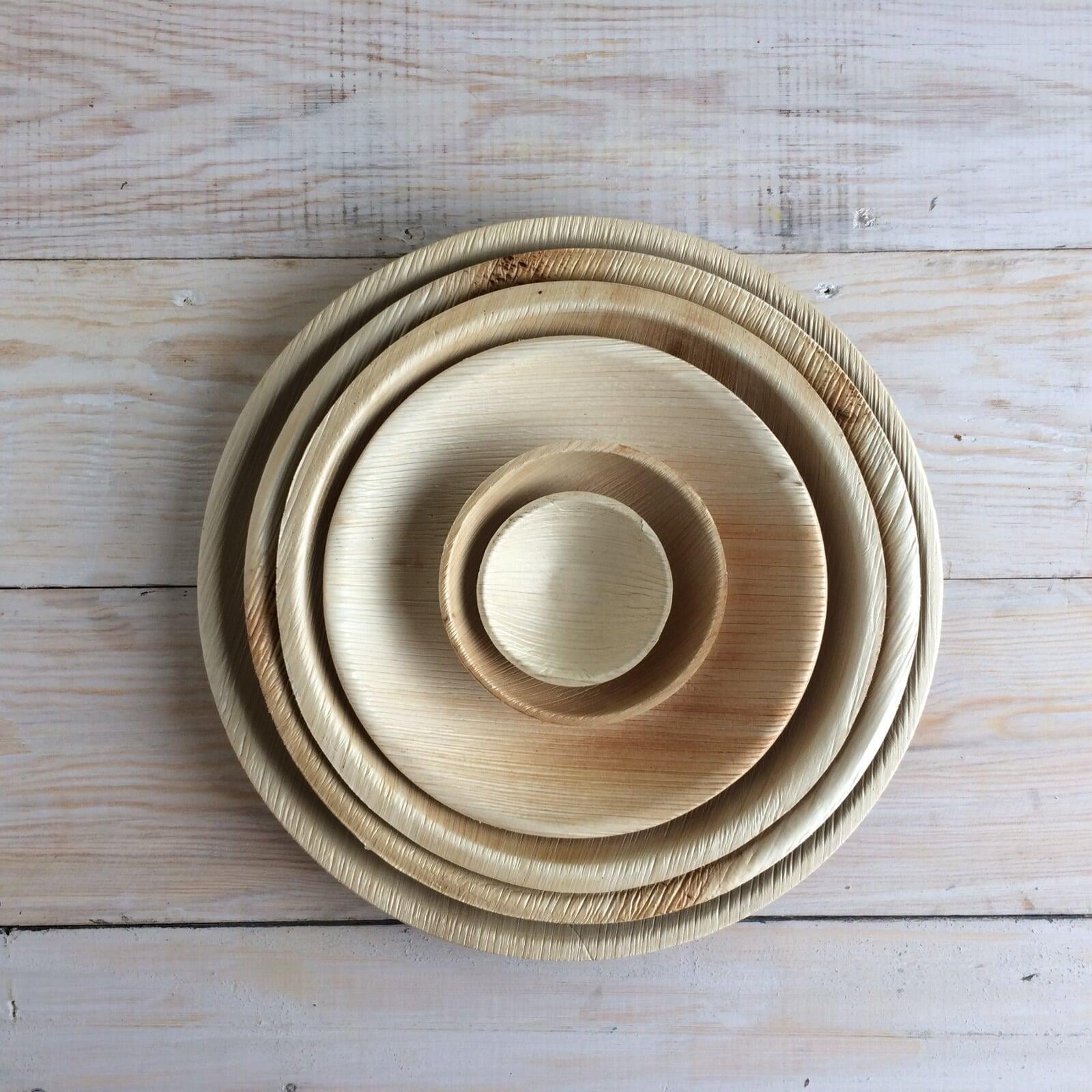 Areca palm leaf plates are the answer to the problem that is plastic!