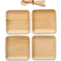 6 Inch Square Palm Plate 6 Inch Square Palm Plate