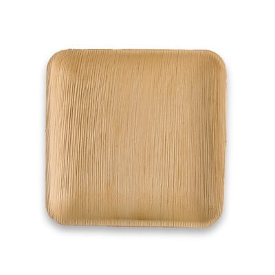 6 Inch Square Palm Plate